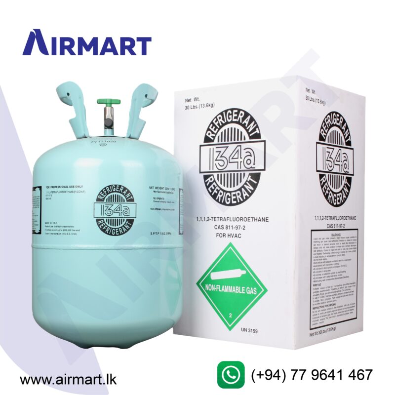 RG.00.13.R134A R134a Refrigerant Gas, 13.6kg Cylinder