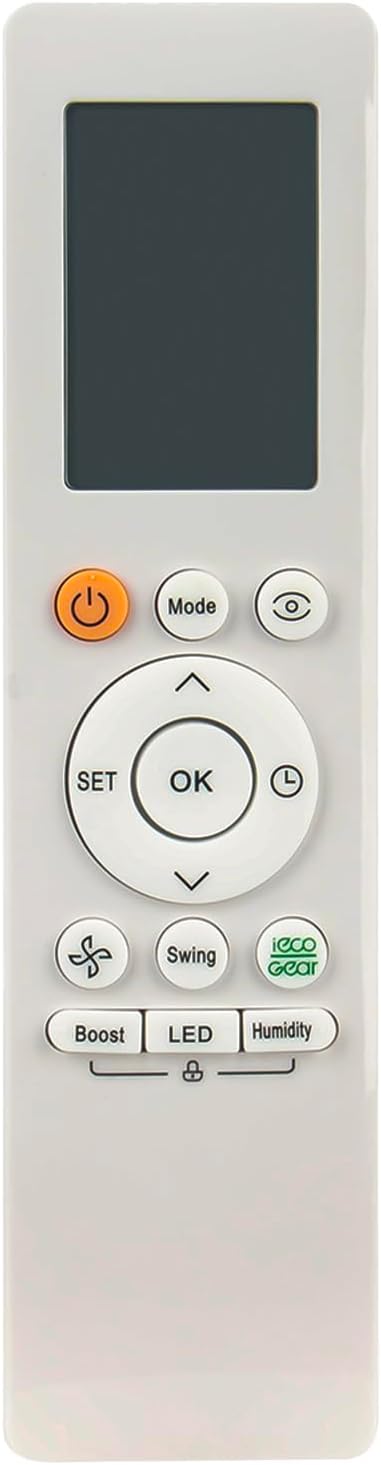 AC Remote Control Midea RG10A19(B2S)/BGEF, RG10L(2HS)/BGEFU1